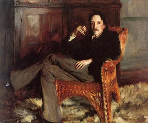 Portrait de Robert Louis Stevenson